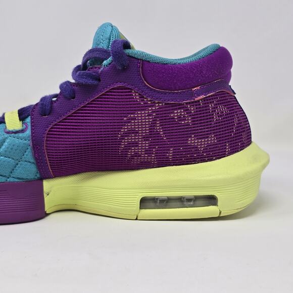 Nike Mens 8.5 Lebron Witness VIII Field Purple Basketball Sneakers FB2239-500